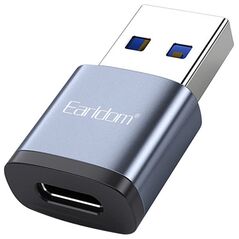 [product / manufacturer] Προσαρμογέας Earldom ET-OT61, Type-C F σε USB 3.0, Γκρί - 40211 έως 12 άτοκες Δόσεις