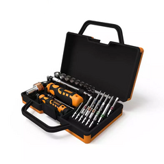 [product / manufacturer] Precision screwdriver set Jakemy JM-6123, 31in1, CR-V, Steel, Orange - 17636 έως 12 άτοκες Δόσεις