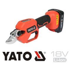 YATO ΨΑΛΙΔΙ ΚΛΑΔΕΜΑΤΟΣ 18V 1X2Ah YT-828377 201828377 εως 12 άτοκες δόσεις