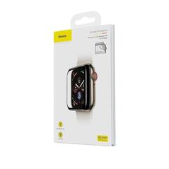 Baseus iWatch 0.2 mm, Full-screen curved T-Glass soft screen protector 42mm, Black (SGAPWA4-F01) (BASSGAPWA4-F01) έως 12 άτοκες Δόσεις