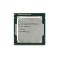 CPU INTEL PENTIUM 2C DC G3260 3.3GHz/3MB/5GT/53W LGA1150 0.093.707 έως 12 άτοκες Δόσεις