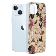 Techsuit Husa pentru iPhone 13 - Techsuit Marble Series - Mary Berry Nude 5949419023437 έως 12 άτοκες Δόσεις