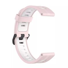 Techsuit Curea pentru Samsung Galaxy Watch 4, Galaxy Watch Active (40/ 44 mm), Huawei Watch GT / GT 2 / GT 3 (42 mm) - Techsuit Watchband 20mm (W002) - Pink 5949419020634 έως 12 άτοκες Δόσεις