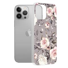 Techsuit Husa pentru iPhone 13 Pro Max - Techsuit Marble Series - Bloom of Ruth Gray 5949419023765 έως 12 άτοκες Δόσεις