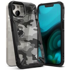 Ringke Husa pentru iPhone 14 - Ringke Fusion X Design - Camo Black 8809881263915 έως 12 άτοκες Δόσεις