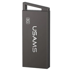 USAMS Stick Memorie 8GB - USAMS High Speed (US-ZB204) - Iron Gray 6958444955520 έως 12 άτοκες Δόσεις