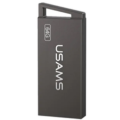 USAMS Stick Memorie 64GB - USAMS High Speed (US-ZB207) - Iron Gray 6958444958392 έως 12 άτοκες Δόσεις