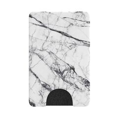 Popsockets Portofel pentru telefon - PopSockets PopWallet - White Marble 0842978138053 έως 12 άτοκες Δόσεις