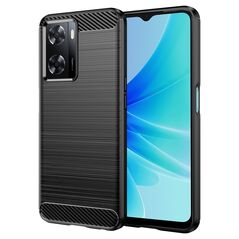 Techsuit Husa pentru Oppo A57 4G / Oppo A57s / OnePlus Nord N20 SE - Techsuit Carbon Silicone - Black 5949419009769 έως 12 άτοκες Δόσεις