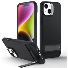 ESR Husa pentru iPhone 14 / iPhone 13 - ESR Air Shield Boost Kickstand - Translucent Black 4894240160947 έως 12 άτοκες Δόσεις