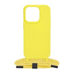 Techsuit Husa pentru iPhone 14 Pro - Techsuit Crossbody Lanyard - Yellow 5949419005518 έως 12 άτοκες Δόσεις