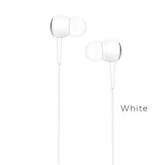 HOCO - M19 STEREO WIRED EARPHONES HANDS FREE WHITE HOC-M19-W 50629 έως 12 άτοκες Δόσεις