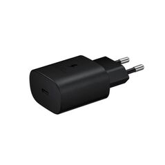 SAMSUNG - ORIGINAL USB-C Fast Travel Charger 25W BLACK, BLISTER SAM-EPTA800NBEG 32839 έως 12 άτοκες Δόσεις