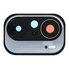 XIAOMI Poco F3 - Back Camera Lens and Bezel White Original SP69640W 28068 έως 12 άτοκες Δόσεις