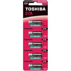 TOSHIBA 27A 12V ΑΛΚΑΛΙΚΗ ΜΠΑΤΑΡΙΑ Καρτέλα 5 τεμ TO-27A-B5 24564 έως 12 άτοκες Δόσεις