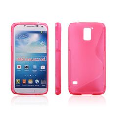 SAMSUNG Galaxy S5 mini - ΘΗΚΗ ΣΙΛΙΚΟΝΗΣ S-CASE ΡΟΖ MA47826S-P 14314 έως 12 άτοκες Δόσεις