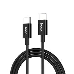 HOCO - X23 DATA CABLE Type C TO Type C 1m BLACK HOC-X23c-BK 5858 έως 12 άτοκες Δόσεις