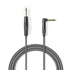 Nedis Cable 6.3mm male - 6.3mm male 5m (COTH23005GY50) (NEDCOTH23005GY50) έως 12 άτοκες Δόσεις