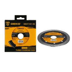 Διαμαντόδισκος Κοπής TURBO Φ125  DEKO DKH1101-02 Διαμαντόδισκος Κοπής TURBO Φ125  DEKO DKH1101-02 έως 12 άτοκες Δόσεις