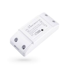 Smart switch No brand PST-WF-S1, 1 Channel, 220V, 10A, Wi-Fi, Tuya Smart, White - 91019