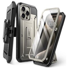 Supcase Husa pentru iPhone 15 Pro - Supcase Unicorn Beetle Pro - Titan Gray 0843439136694 έως 12 άτοκες Δόσεις