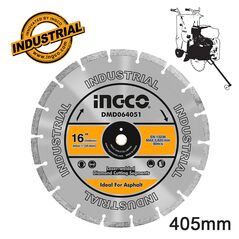 Ingco Διαμαντόδισκος Ασφάλτου φ 405mm Dmd064051 έως 12 Άτοκες Δόσεις