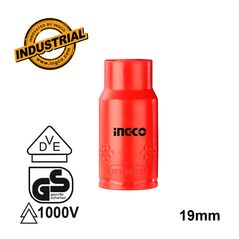 Ingco Καρυδάκι 1/2inch 19mm Ηλεκτρολόγου vde Hihast12191 έως 12 Άτοκες Δόσεις