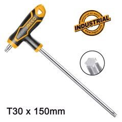 Ingco ταφ Torx Κλειδί τ30 x 150mm Hhk15t301501 έως 12 Άτοκες Δόσεις