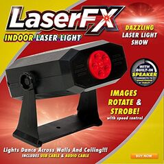 Ατμοσφαιρικός Φωτισμός Εσωτερικού Χώρου LaserFX με Ηχείο - Χριστούγεννα, Γενέθλια, Halloween,Αγίου Βαλεντίνου