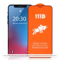 Techsuit Folie pentru Xiaomi Redmi Note 13 - Techsuit 111D Full Cover / Full Glue Glass - Black 5949419075474 έως 12 άτοκες Δόσεις