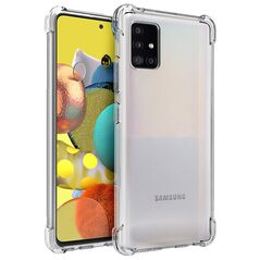 Techsuit Husa pentru Samsung Galaxy A51 4G - Techsuit Shockproof Clear Silicone - Clear 5949419084285 έως 12 άτοκες Δόσεις