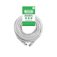 DM PRO Patch cord UTP cat5e 15m γκρι DM PRO  έως 12 άτοκες Δόσεις DM-CAT501-15