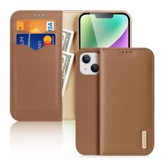 Θήκη Δερμάτινη Dux Ducis Hivo RFID Wallet Apple iPhone 15 Plus Καφέ 6934913025512 6934913025512 έως και 12 άτοκες δόσεις