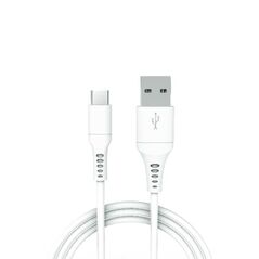 Καλώδιο Σύνδεσης USB 2.0 inos USB A σε USB C 1m Λευκό 5205598093570 5205598093570 έως και 12 άτοκες δόσεις