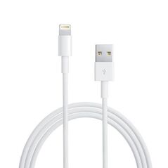 Kαλώδιο Apple MD818 USB A σε Lightning 1m Λευκό (Ασυσκεύαστο) 1209080006 1209080006 έως και 12 άτοκες δόσεις