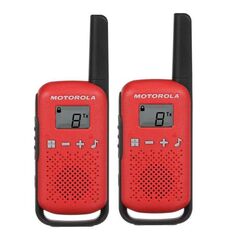 Walkie Talkie Motorola T42 Κόκκινο (2 τεμ.) 5031753007492 5031753007492 έως και 12 άτοκες δόσεις