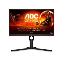 AOC 25G3ZM/BK FHD Ergonomic Gaming Monitor 25" 240Hz (AOC25G3ZM) έως 12 άτοκες Δόσεις