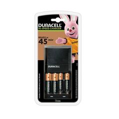 Duracell CEF27 Φορτιστής 4 Μπαταριών Ni-MH Μεγέθους AA/AAA Σετ με 2x AA 1300mAh και 2x AAA 750mAh (DCEF27)(DURDCEF27) έως 12 άτοκες Δόσεις