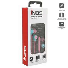 Hands Free Stereo inos 3.5mm Flatron II με Μικρά Ακουστικά Ροζ-Φυστικί 5205598088637 5205598088637 έως και 12 άτοκες δόσεις