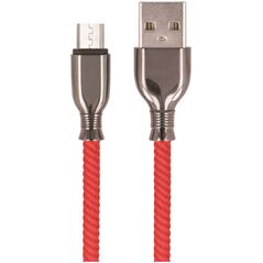 Setty cable USB - microUSB 1,0 m 3A FC-M red