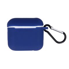 Case for Airpods Pro 2 dark blue with hook