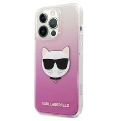 Karl Lagerfeld case for iPhone 13 Pro Max 6,7&quot; KLHCP13XCTRP hardcase pink Choupette Head 3666339028008