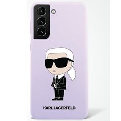 Karl Lagerfeld case for Samsung Galaxy S23 Plus KLHCS23MSNIKBCU purple hardcase Silicone Ikonik 3666339117658