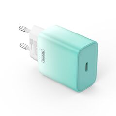 XO wall charger CE18 PD 30W 1x USB-C blue-white 6920680851720