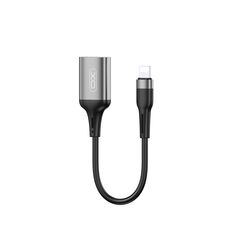 XO adapter OTG NB201 USB - Lightning black 6920680824571