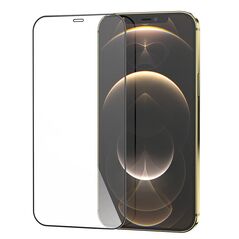Hoco Tempered Glass Hoco G5 0.33mm Full Silk Screen HD 2.5D για Apple iPhone 12 Mini Μαύρο Σετ 10 τμχ. 30792 6931474741332