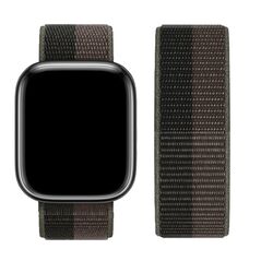 Hoco Watchband Hoco WA02 38/40/41mm από Nylon για Apple Watch series 1/2/3/4/5/6/7/8/SE Storm Black with Grey 38138 6931474786067