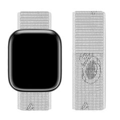Hoco Watchband Hoco WA02 38/40/41mm από Nylon για Apple Watch series 1/2/3/4/5/6/7/8/SE Space White 38144 6931474786142