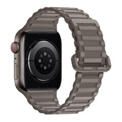 Hoco Watchband Hoco WA06 Flexible Military Pattern 42/44/45/49mm για Apple Watch 1/2/3/4/5/6/7/8/SE/Ultra Cloudy Grey Silicon Band 38214 6931474787170