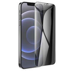 Hoco Tempered Glass Hoco A34 Plus 9D Large Arc Dustproof Anti-spy 0.4mm για Apple iPhone 12 / iPhone 12 Pro 39832 6942007604659